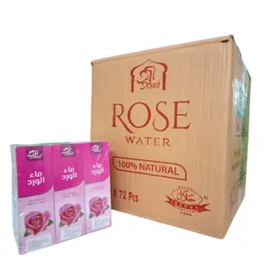 صورة كرتونة بخاخ ماء ورد الخير الطبيعي للوجه 120 مل في عرض توفير يحتوي على 6 قطع