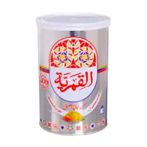 صورة علبة سمن القمرية النباتي 900 جرام في كرتونة عرض توفير للجملة 12 قطعة