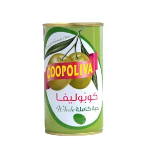 Coopoliva Whole Green Olives 200g * 12