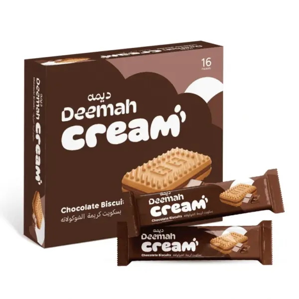 Deemah Chocolate Cream Biscuit 68g * 24