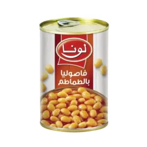 لونا فاصوليا حمراء في صلصة الطماطم 400 جم- 24