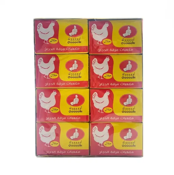 مكعبات مرق دجاج أووك 18جم * 24 * 12