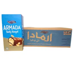 صورة كرتونة بيكاديلي أرمادا نوجا بالمكسرات (24 عبوة × 12 صندوق) لعرض البيع بالجملة<br>