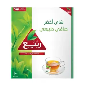 شاي ربيع أخضر 100 كيس شاي * 12