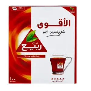 شاي ربيع القوي 100 كيس شاي * 12
