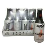 صورة كرتونة شراب شعير سنابس الأصلي (12 زجاجة × 250 مل) للارتواء والانتعاش الكلاسيكي في كل وقت