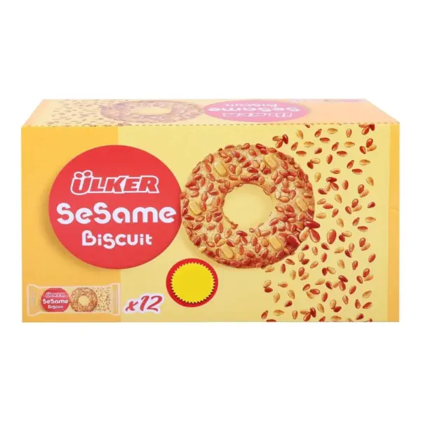 أولكر بسكويت سمسم صغير 58 جم * 12 * 12