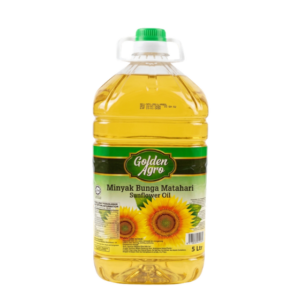 Golden Agro Sunflower Oil 5L X 4
